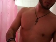 Puerto Rican Well Hung Shower Time 8/16
