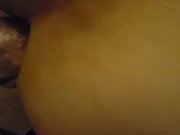 Daddy fucking his little slut's asshole 4/16