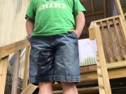 Just Thought I'd Pee My Shorts Outside