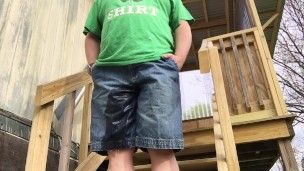 Just Thought I'd Pee My Shorts Outside