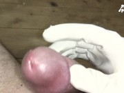 Releasing my dick so he can explode