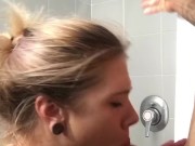 Hard shower fuck for my Teen GF