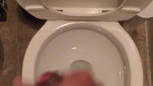 Masturbating in my neighbors bathroom