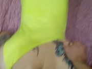 Hard Anal fuck with a tattooed tinny,deephroat 16/16