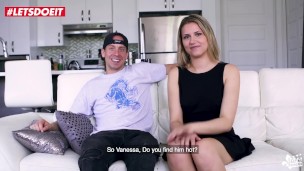 LETSDOEIT - Hot French Babe Nailed Hardcore at Casting