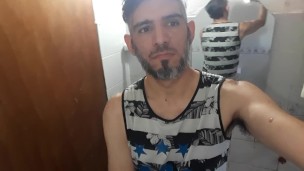 Paja en el baño