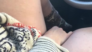 Public Masturbation In Car With Lush In Hairy Pussy - Bunnie Lebowski 