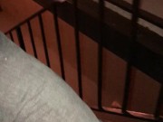 Going for a walk with my dick out