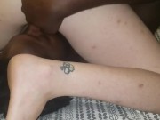 Eat her pussy than she deepthroat daddy BBC in gets fucked doggy style 6/16