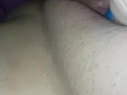 Playing with my pussy and clit til I cum