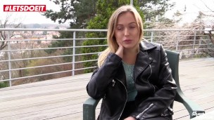 LETSDOEIT - Czech Hottie Loves Having Shivering Orgasms