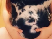 Just bored and having fun showing off my puss