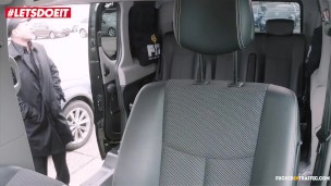 LETSDOEIT - Lady Wants Drivers Cock To Keep Her Warm