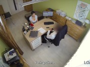LOAN4K. Buxom hottie needs a lot of money so she offers her asshole
