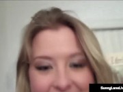 Naughty Neighbor Sunny Lane Gives Hot Blowjob & Handjob! 5/16