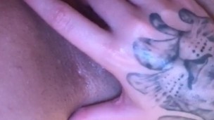 dripping in cum