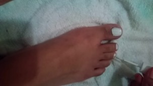 Painting my Toenails