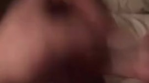 Cumming after being pent up
