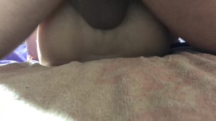 CREAMPIE IN PUSSY TOY AND CUM IN THE ASS