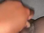 Teen creaming