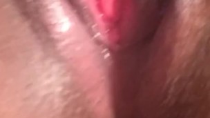 Playing with my pussy with soft moaning