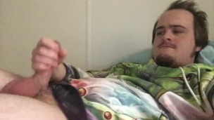 Got the Urge to Cum on My Long Tongue & Face, So I Did ;)