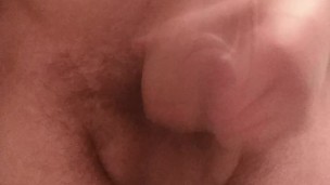 Express masturbation with finished. Big dick