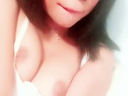 tiny tight whore playing with her tits 10/16