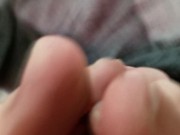 Showing off my Dirty Feet & Cute Pussy