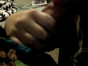 Sucking Off My Man until he CUMS 9/16