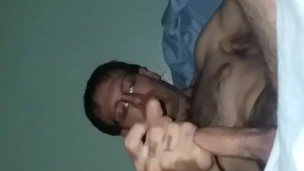 Lotioned up the cock