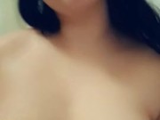 Playing with tits