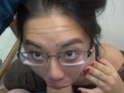 PUBLIC Dressing Room throatfuck BLOWJOB sukisukigirl @andregotbars 8/16