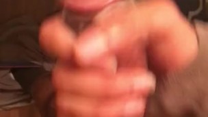 Jacking off with lotion