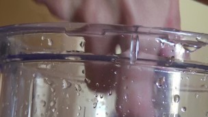 Short preview of 1 liter (34 oz ) of 45 min squirt into the jar video