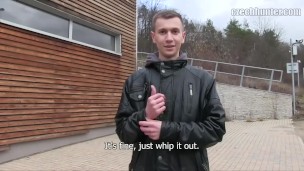  CZECH HUNTER 393 - Short Haired Man Offered Cash For A Chat & A Raw Fuck