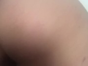 Carlycurvy booty teasing in short tight skirt and leopard g string 3/16