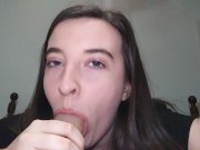 POV Slobbery Blowjob - Reini Rollins 13/16