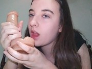 POV Slobbery Blowjob - Reini Rollins 15/16