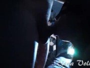 Messy Blowjob playing with the shadows and the mirror 12/16