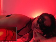 BLOWJOB Teen MILF GIVES A FUCK MOUTH ORGASM deepthroats cock 8/16