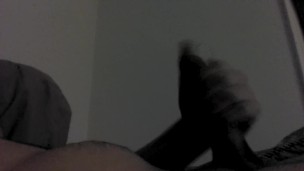 Stroking big cock to Carmen Valentina