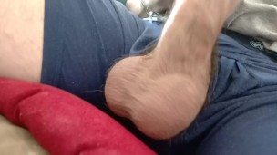 Mr Sweatpants Edging his Big Cock to a HUGE Cumshot | Chaturbate ASMR