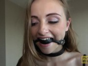 PASCALSSUBSLUTS - Lady Bug gagging on cock before rough anal 9/16