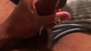 Watch me stroke myself till I bust huge load