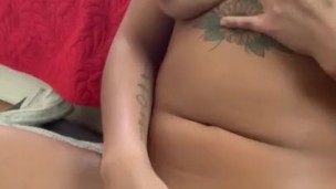 HUGE Pussy Squirt Using Dildo