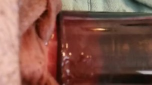 Pulling my pussy inside out