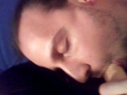 Crossdresser fucked by his girlfriend - pegging, strapon, multiple orgasm 5/16