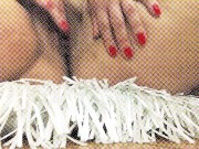 Carlycurvy rubbing clit on fringe pillow 16/16