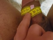 Results of my penis enlargement methods! Did I get too thick?!?